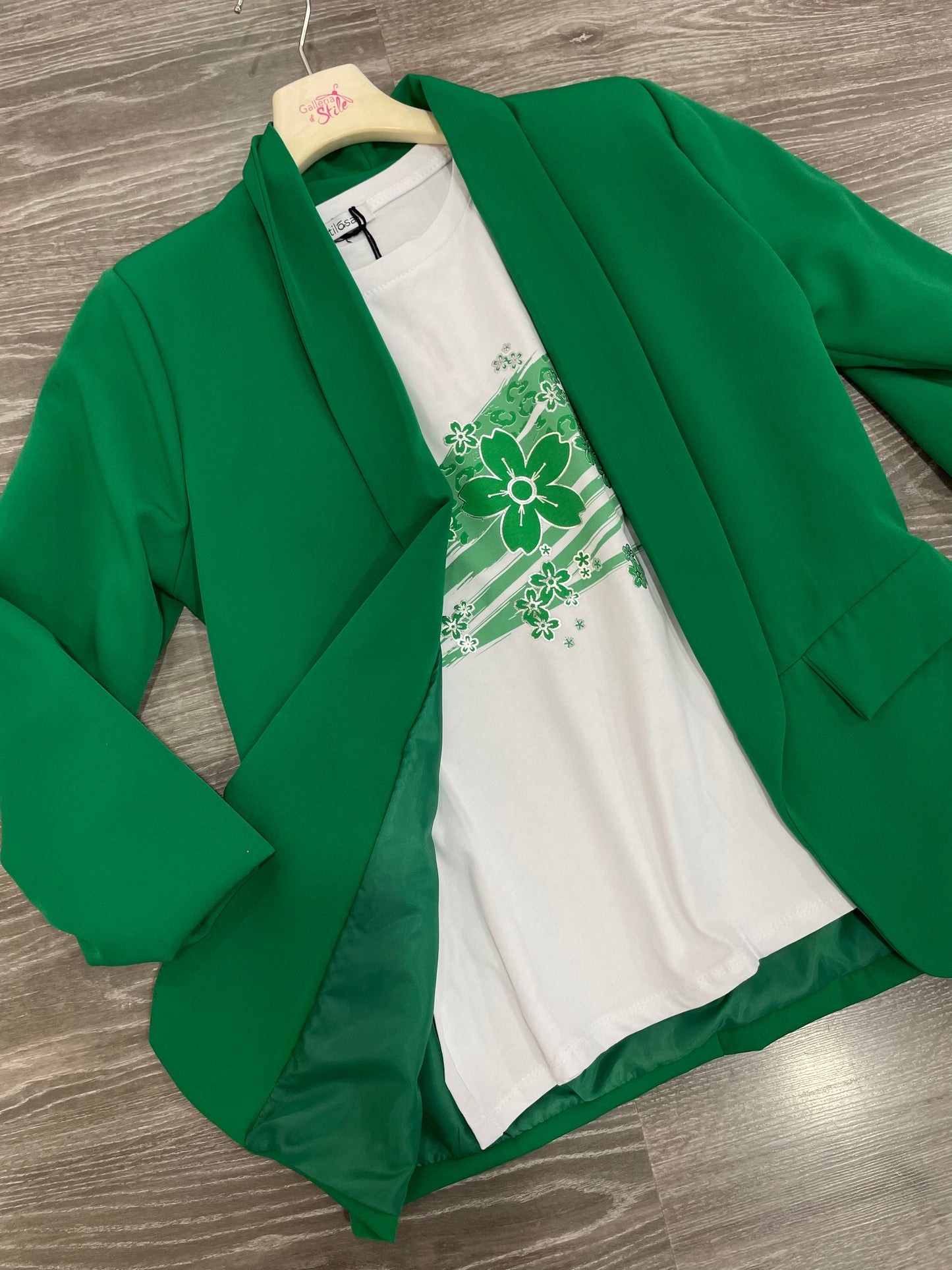 Giacca manica arricciata - abbigliamento - Stilosa
