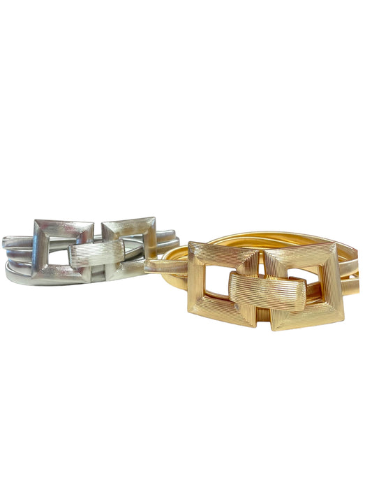 Cintura elastica metallo chiusura quadra - Cintura - Stilosa