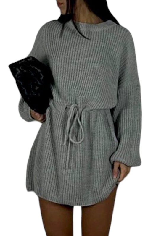 Abito maglia coulisse - abbigliamento - Stilosa