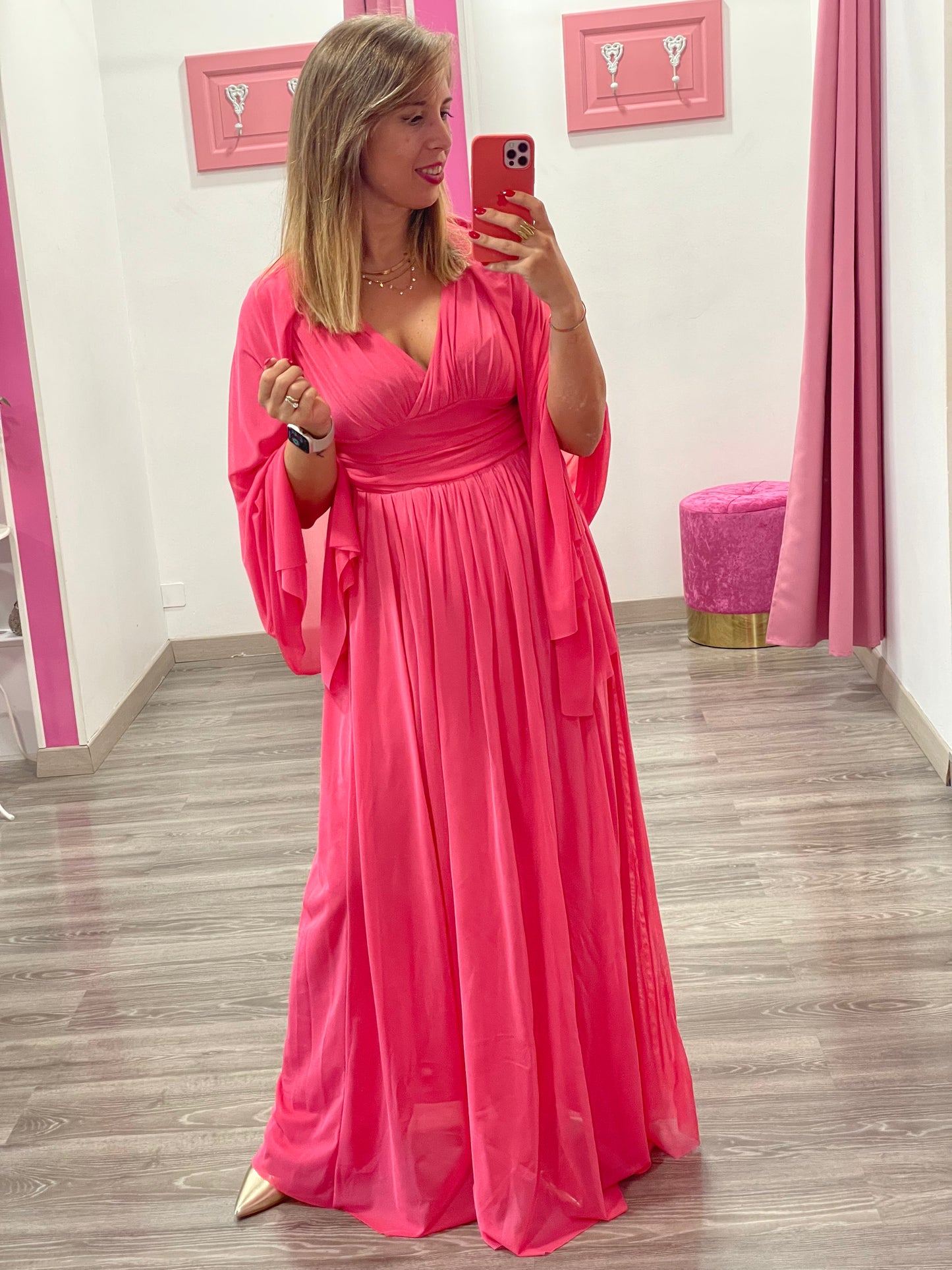 Abito lungo tulle + stola - abbigliamento - Artigli