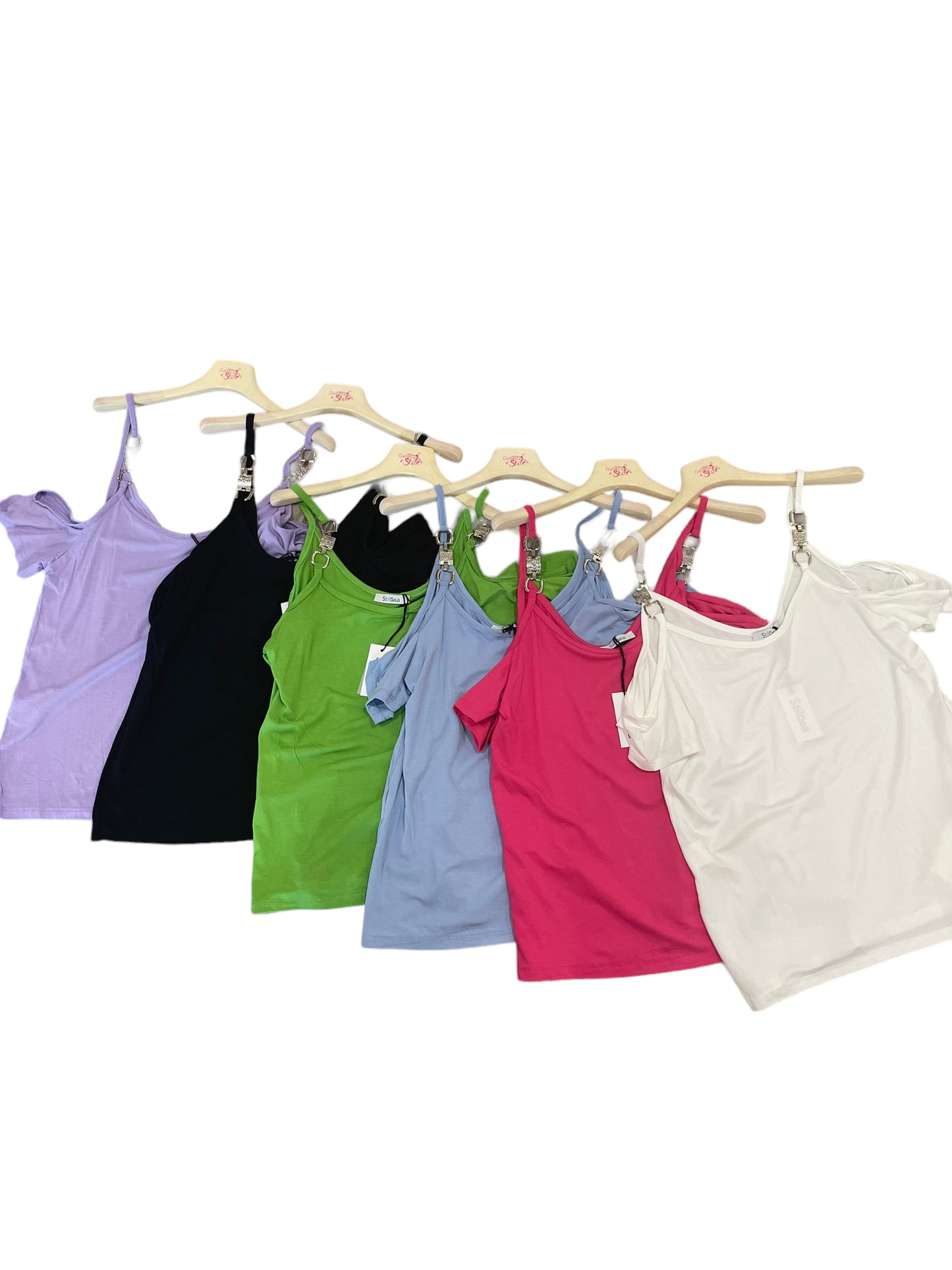 Maximaglia spalle scoperte catene - abbigliamento - Stilosa