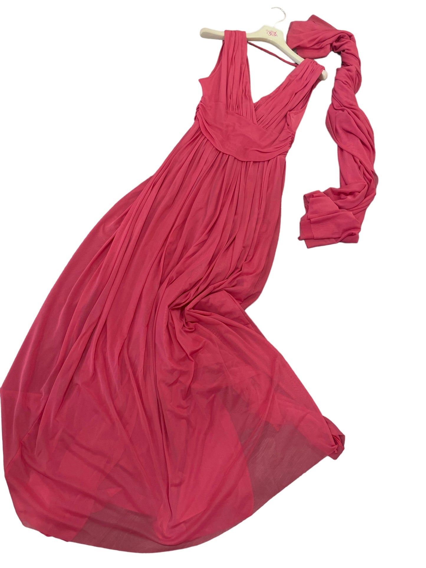 Abito lungo tulle + stola - abbigliamento - Artigli
