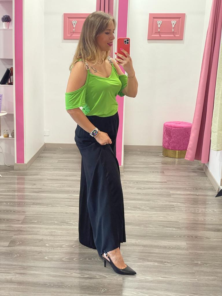 Maximaglia spalle scoperte catene - abbigliamento - Stilosa