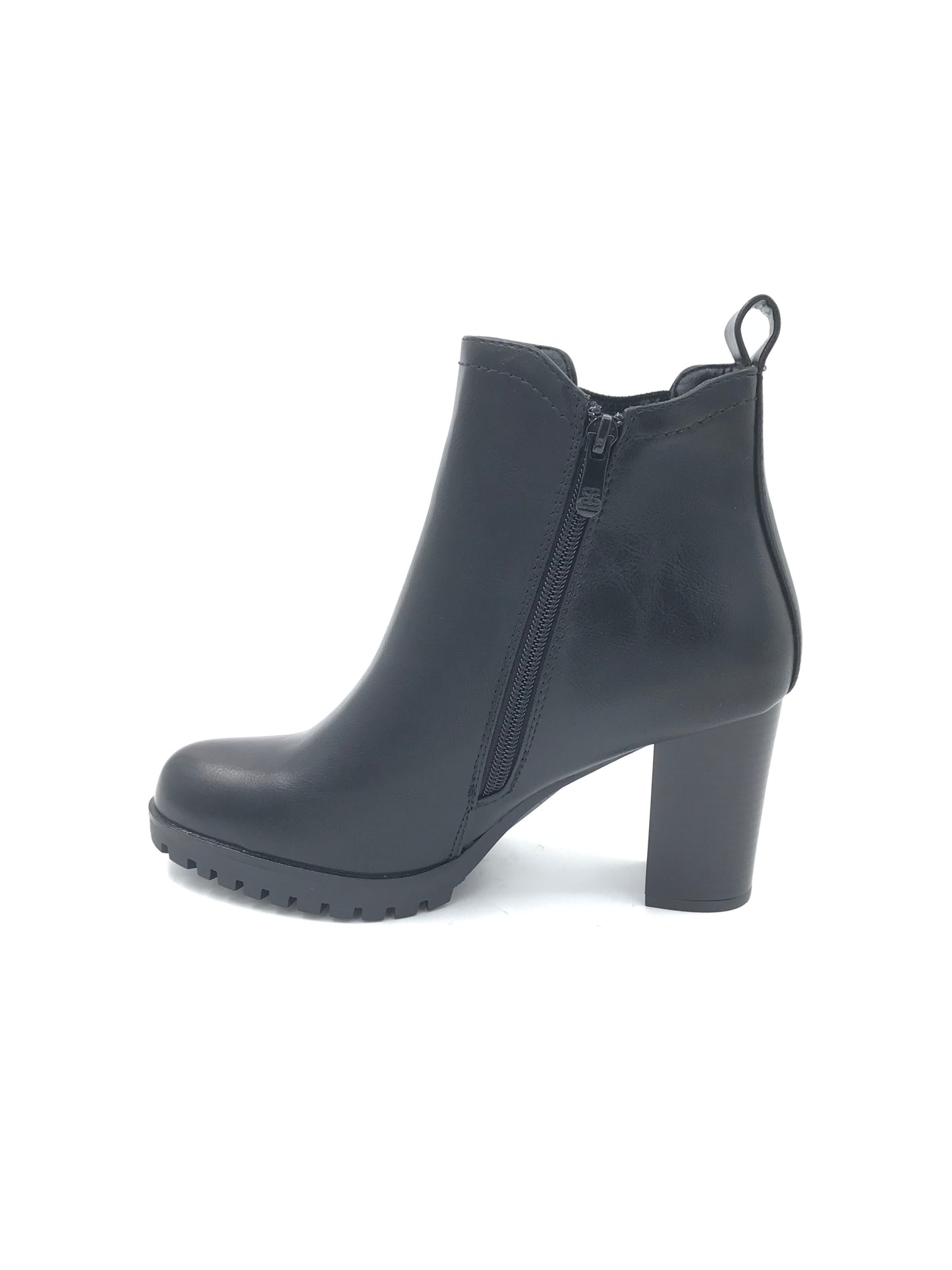 Tronchetto tacco grosso rigato - Scarpe - Stilosa
