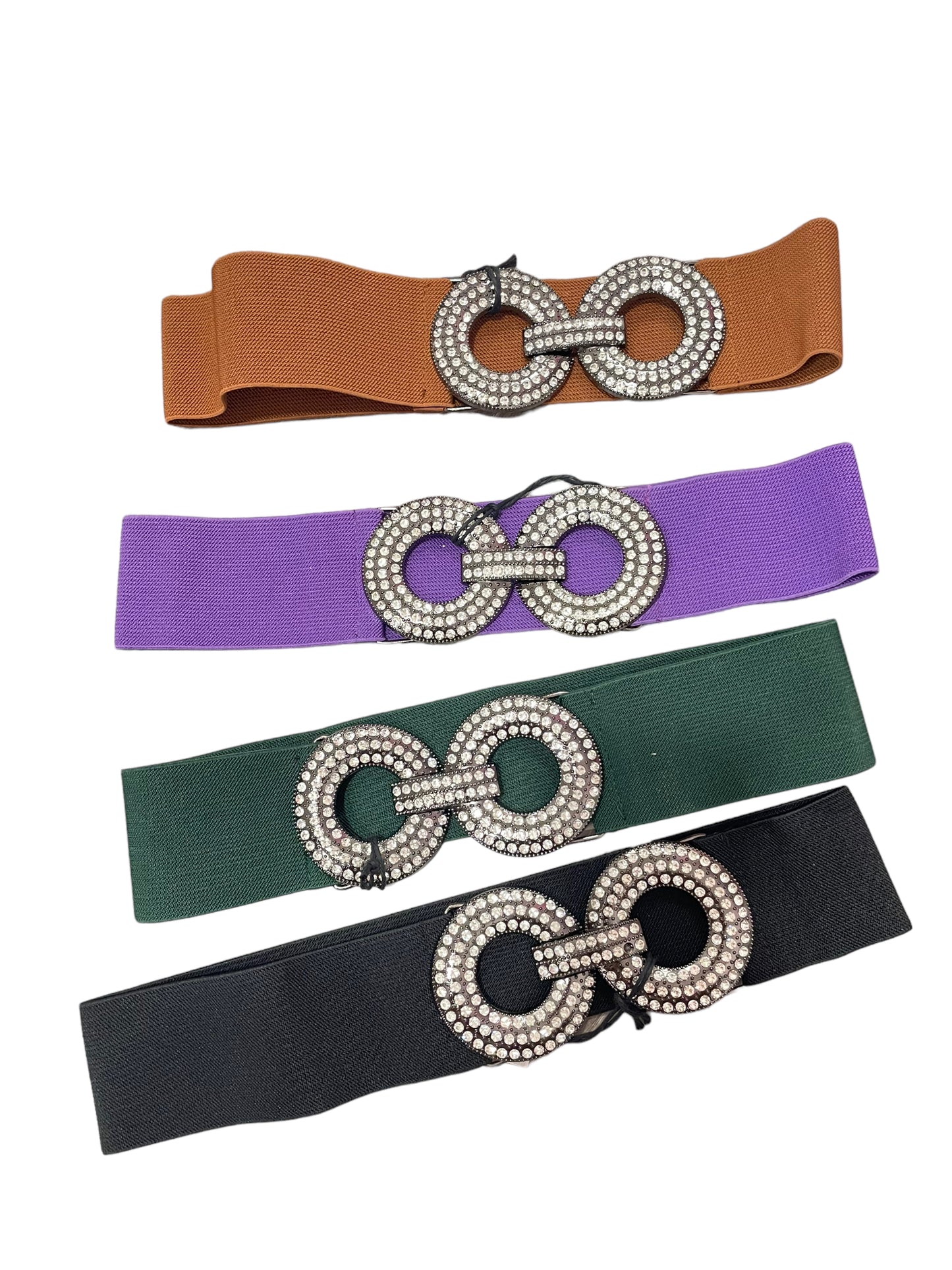 Cintura doppio cerchio elastica - -