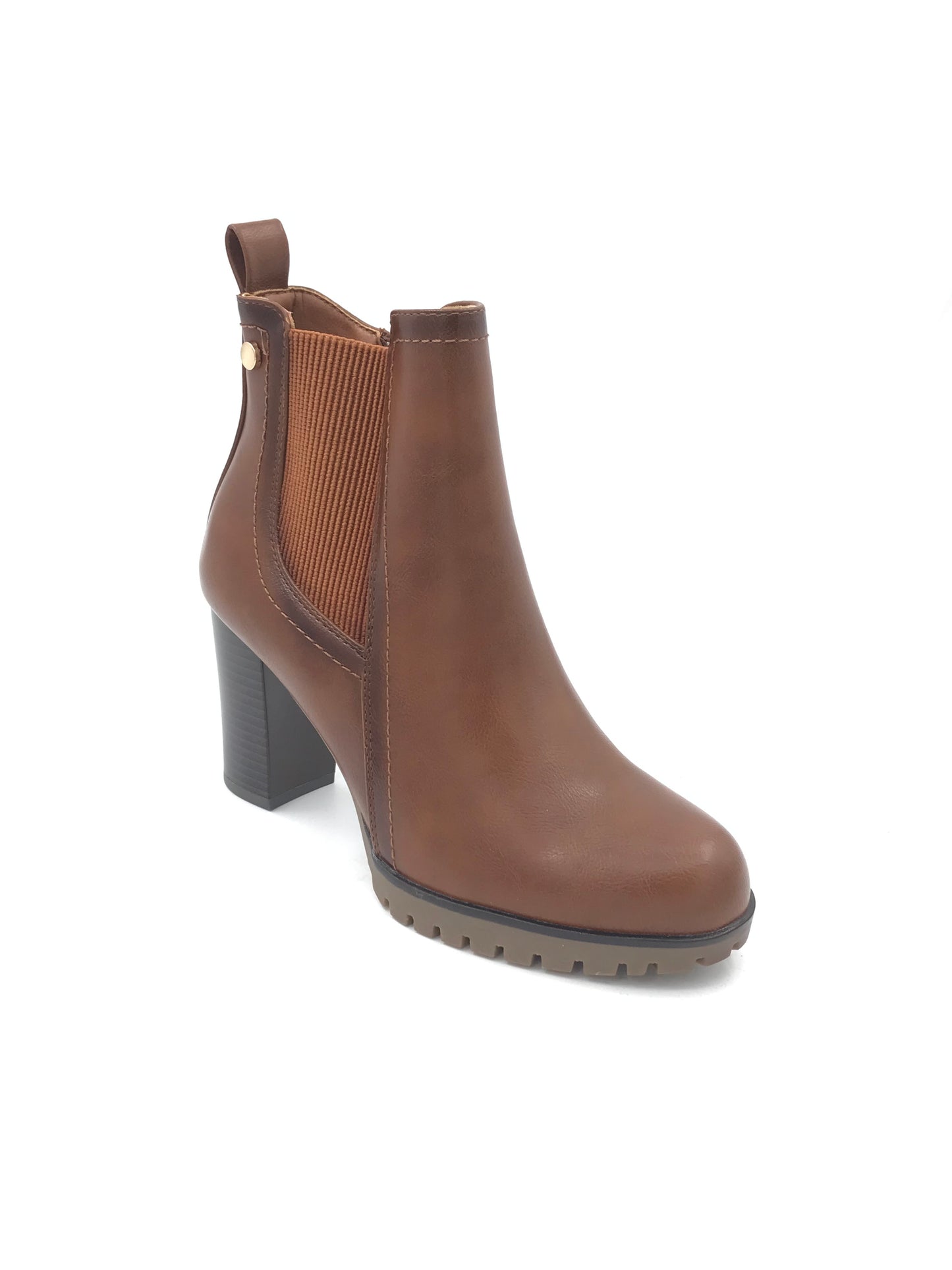 Tronchetto tacco grosso rigato - Scarpe - Stilosa