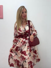 Carica l&#39;immagine nel visualizzatore di Gallery, Abito midi fantasia fiorita - abbigliamento - Jiveley
