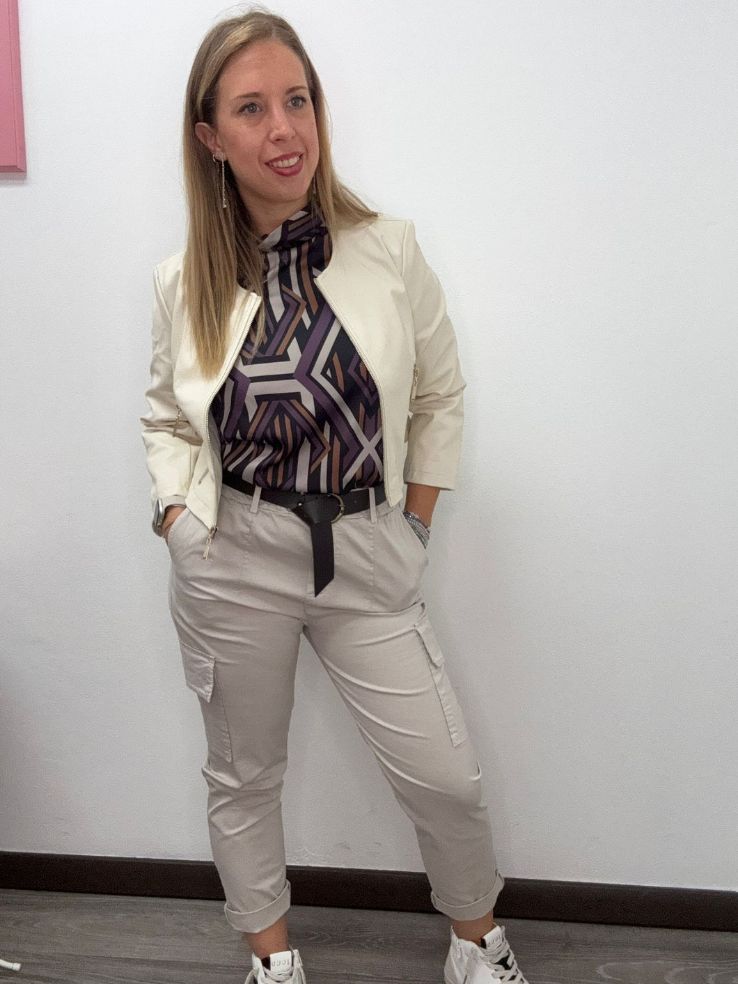 Giubbino ecopel zip corto - abbigliamento - Artigli