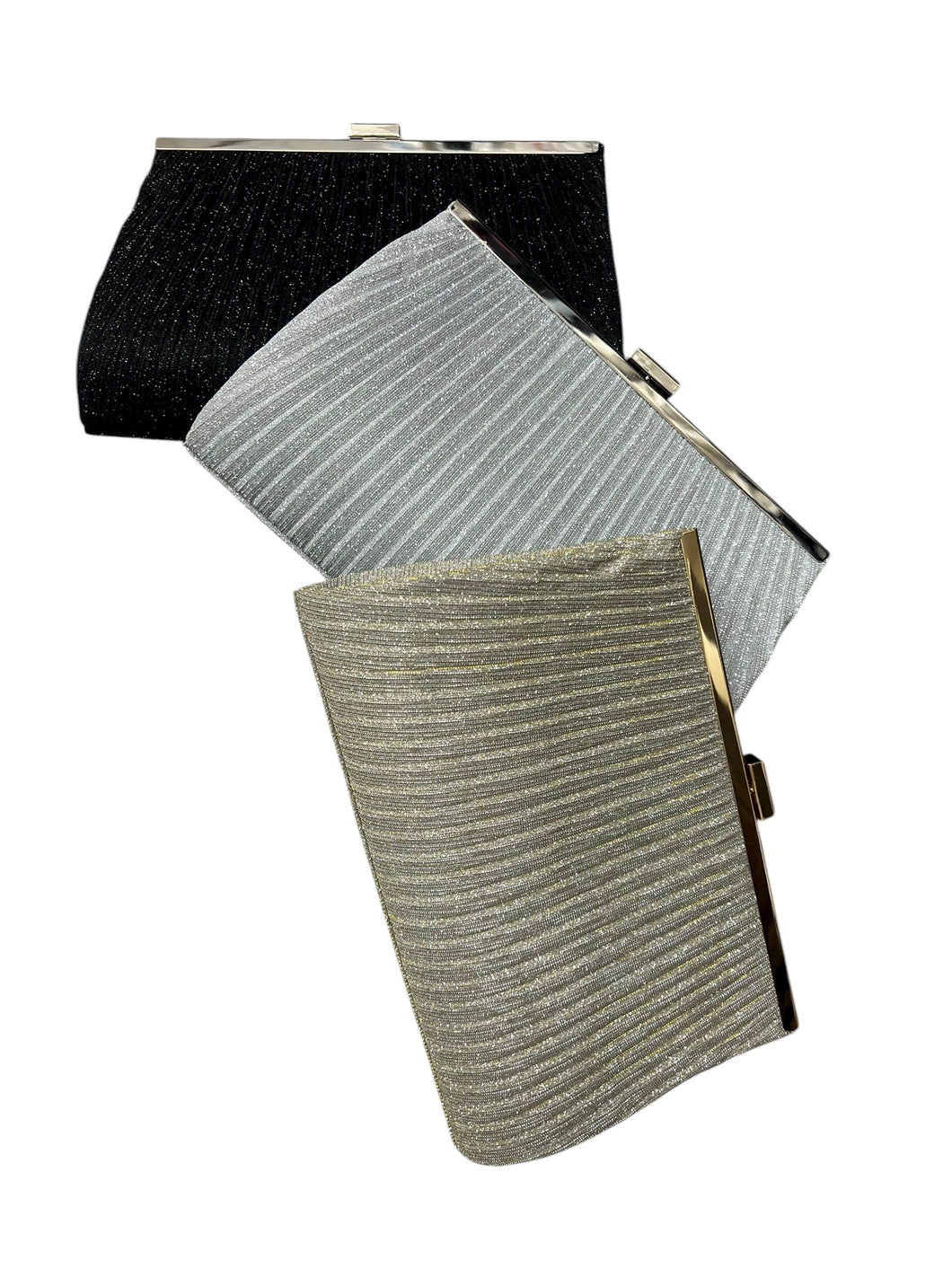 Clutch conchiglia lurex - Borsa - Stilosa