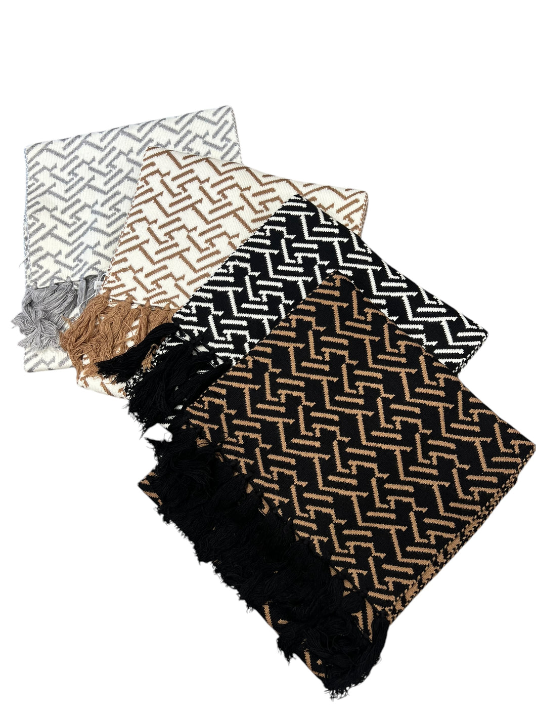 Sciarpa con logo bicolore - abbigliamento - Artigli