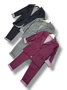 Completo gessato easy - abbigliamento - Stilosa
