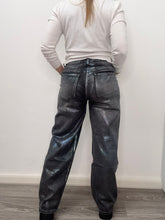 Carica l'immagine nel visualizzatore di Gallery, Jeans palazzo irridescenti arcobaleno - JEANS - Stilosa
