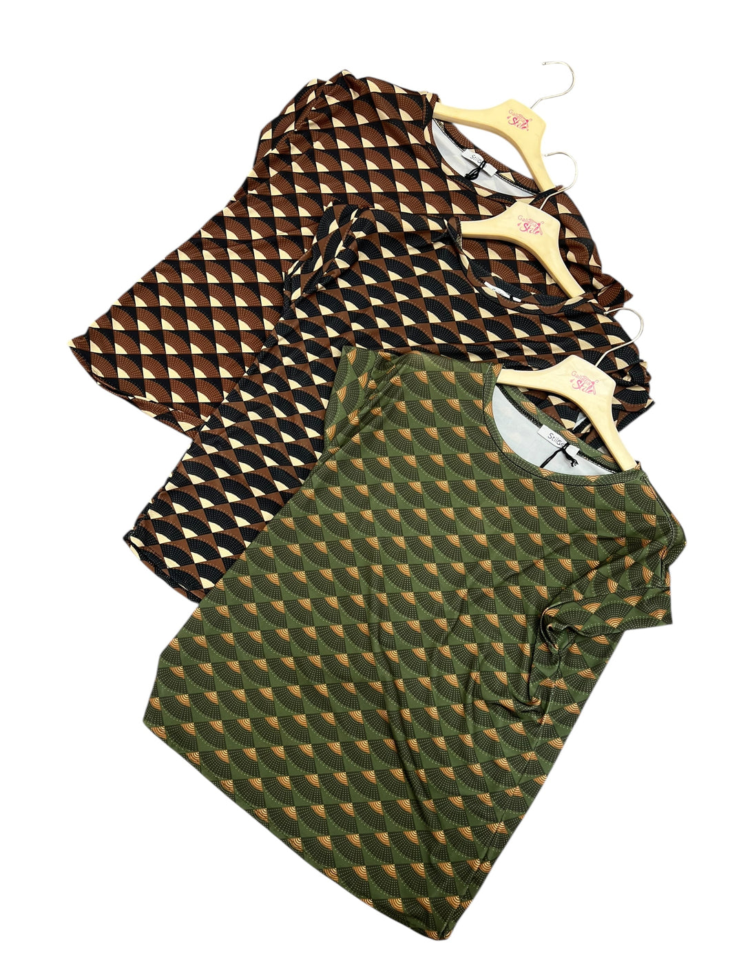 Maxitshirt ventagli - abbigliamento - Stilosa