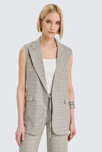 Carica l&#39;immagine nel visualizzatore di Gallery, Gilet lungo un bottone - abbigliamento - TWO-WAY
