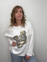 Carica l'immagine nel visualizzatore di Gallery, Felpa sneakers stampate - abbigliamento - Stilosa
