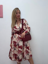 Carica l&#39;immagine nel visualizzatore di Gallery, Abito midi fantasia fiorita - abbigliamento - Jiveley
