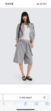 Carica l&#39;immagine nel visualizzatore di Gallery, Bermuda grigio - abbigliamento - TWO-WAY
