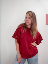 Carica l'immagine nel visualizzatore di Gallery, T-shirt profili ricamati - abbigliamento - Stilosa
