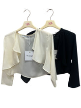 Carica l'immagine nel visualizzatore di Gallery, Coprispalle corto rouches elegante - abbigliamento - Artigli
