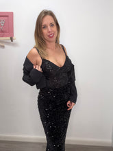 Carica l&#39;immagine nel visualizzatore di Gallery, Longuette di paillettes - abbigliamento - Stilosa
