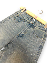 Carica l&#39;immagine nel visualizzatore di Gallery, Jeans palazzo strass slavè - abbigliamento - Stilosa
