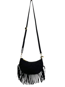 Tracolla luna con frange - Borsa - Stilosa
