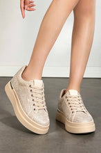 Carica l'immagine nel visualizzatore di Gallery, Sneakers khaki strass - Scarpe - Stilosa
