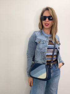 Tracolla profilo inserti jeans - Borsa - Stilosa