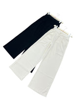 Carica l&#39;immagine nel visualizzatore di Gallery, Pantalone palazzo ccon pence e tasca - abbigliamento - Stilosa
