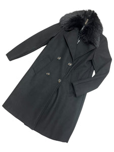 Cappotto doppiopetto con pell - abbigliamento - Artigli