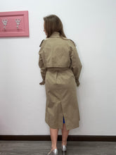 Carica l&#39;immagine nel visualizzatore di Gallery, Trench lungo beige cint - abbigliamento - TWO-WAY
