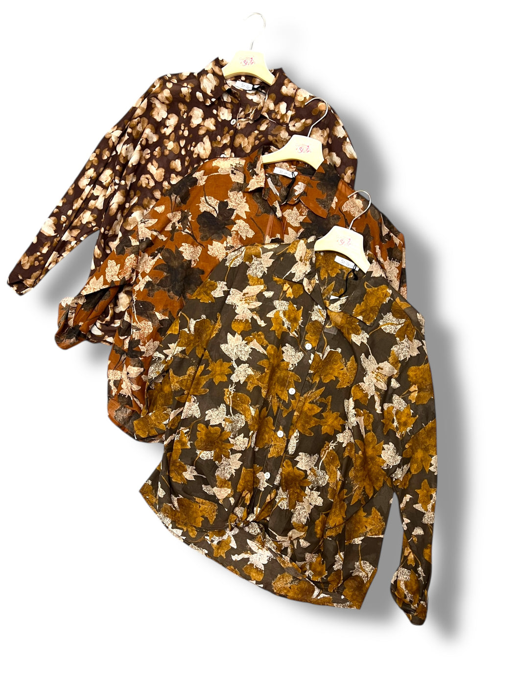 Camicetta foglie autunnali - abbigliamento - Stilosa