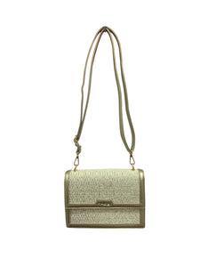 Borsa piccola con jaquard oro - Borsa - Artigli