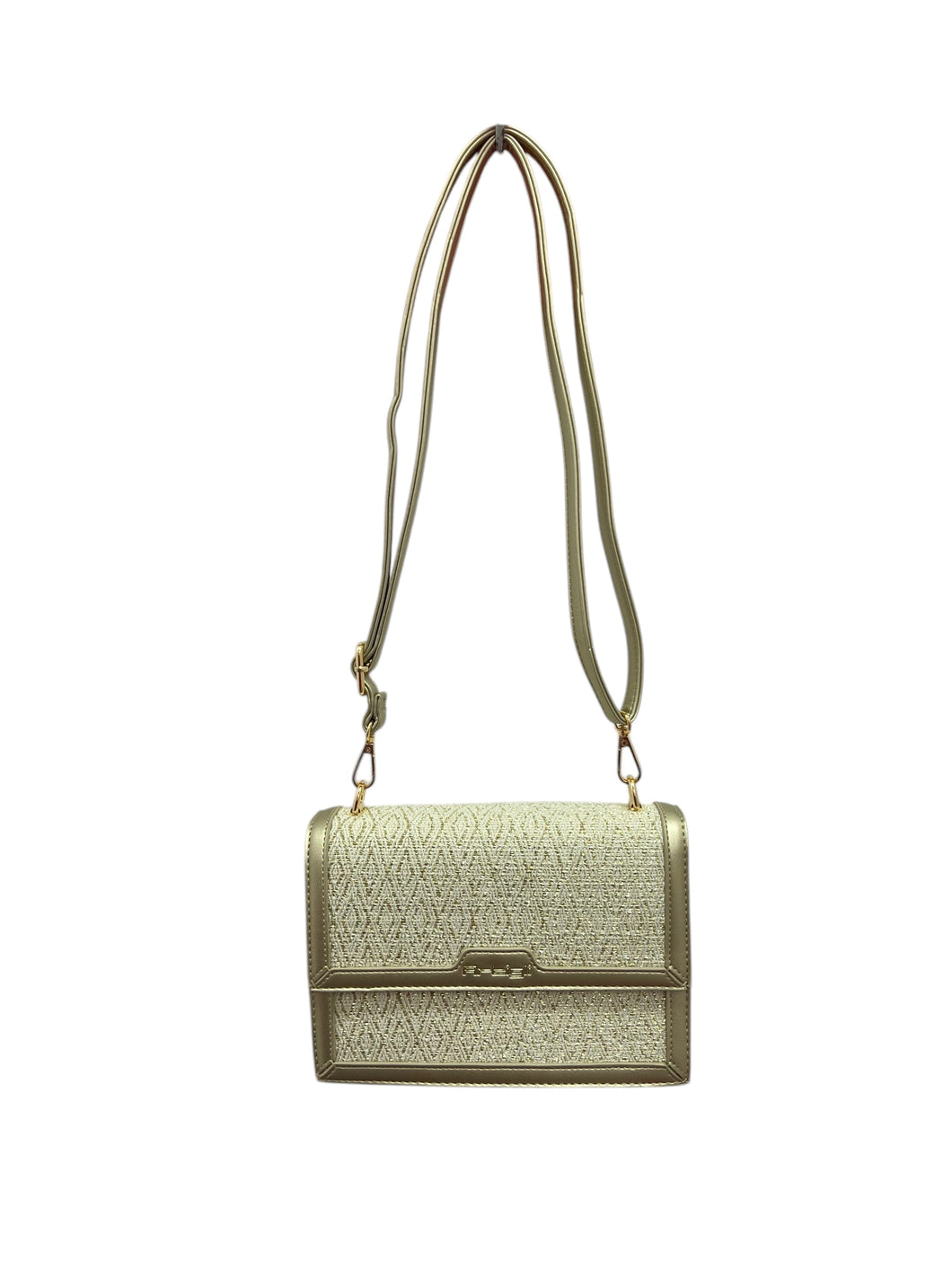 Borsa piccola con jaquard oro - Borsa - Artigli