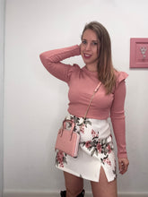 Carica l'immagine nel visualizzatore di Gallery, Maglia spalla palloncino con perle - abbigliamento - Stilosa
