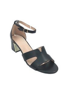 Sandalo medio dettaglio oro - Scarpe - Stilosa