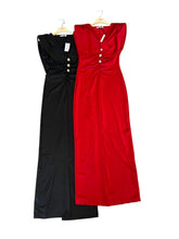 Carica l&#39;immagine nel visualizzatore di Gallery, Abito midi jersey 3 bottoni - abbigliamento - Stilosa
