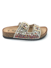 Carica l&#39;immagine nel visualizzatore di Gallery, Ciabatta lustrini multicolor - Scarpe - Stilosa
