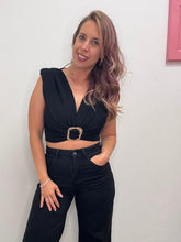 Carica l'immagine nel visualizzatore di Gallery, Maglia incrocio con fibbie - abbigliamento - Artigli
