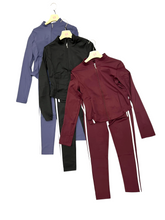 Carica l'immagine nel visualizzatore di Gallery, Tuta 3 pz skinny con fascia - abbigliamento - Stilosa
