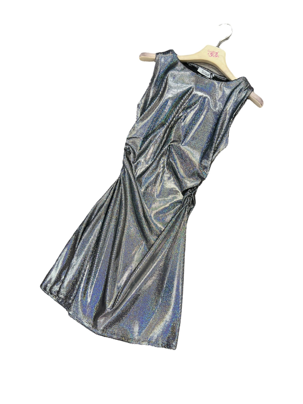 Abito ripreso silver - abbigliamento - Stilosa