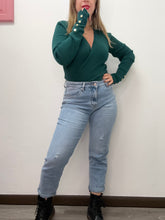 Carica l&#39;immagine nel visualizzatore di Gallery, Jeans mom fit graffi - abbigliamento - Stilosa
