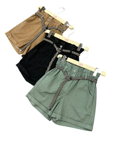 Short con elastico e cintura - abbigliamento - Stilosa