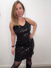 Carica l&#39;immagine nel visualizzatore di Gallery, Abito paillettes rombi - abbigliamento - Stilosa
