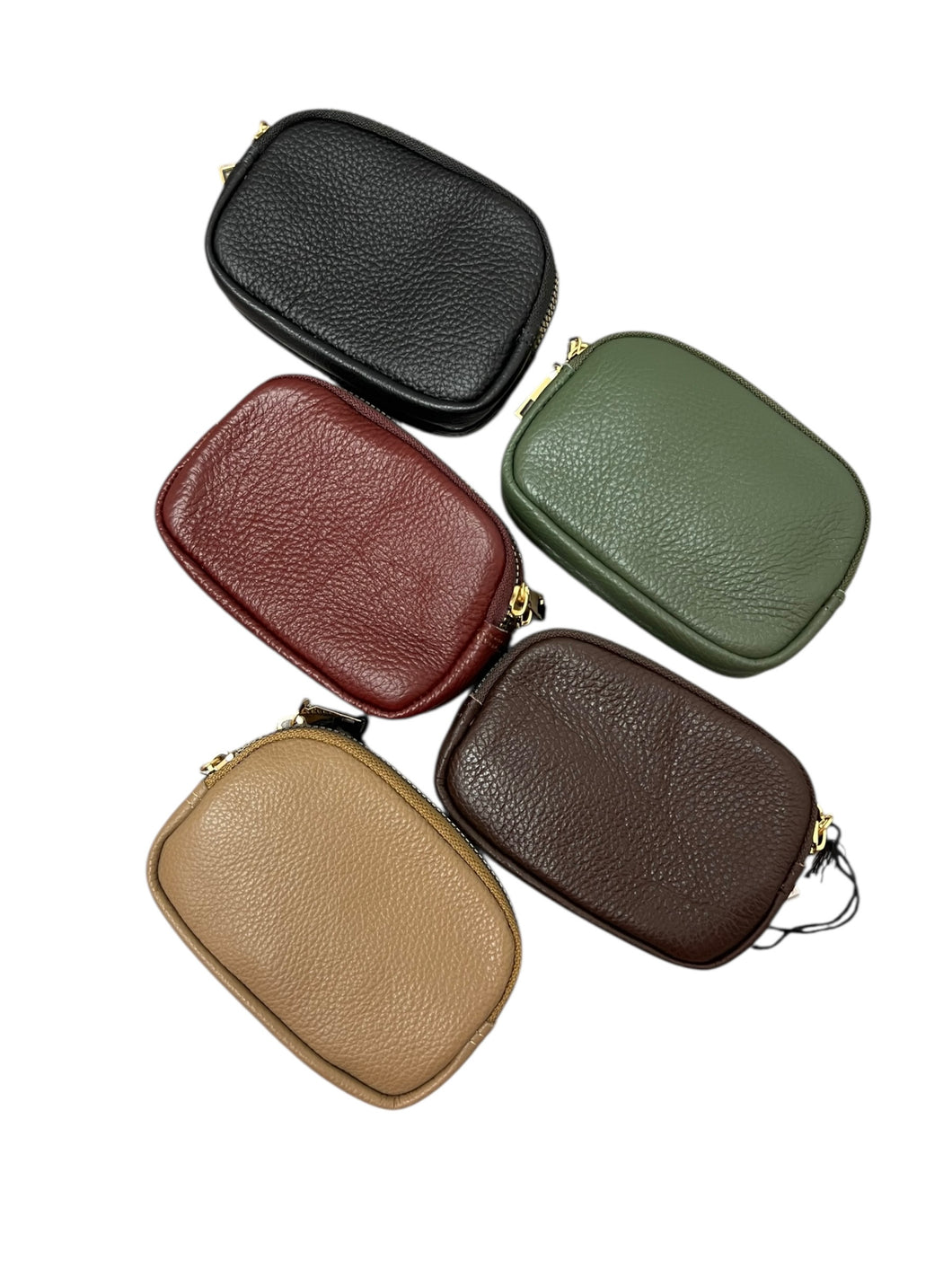 Porta monete tondo con 2 zip - Borsa - Stilosa