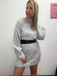 Maxi dolcevita con trecce - abbigliamento - Artigli