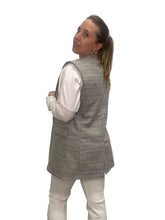 Carica l&#39;immagine nel visualizzatore di Gallery, Gilet lungo un bottone - abbigliamento - TWO-WAY
