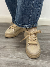 Carica l'immagine nel visualizzatore di Gallery, Sneakers khaki strass - Scarpe - Stilosa
