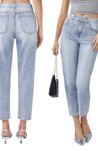Carica l&#39;immagine nel visualizzatore di Gallery, Jeans MOM strass - abbigliamento - Stilosa
