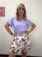Carica l&#39;immagine nel visualizzatore di Gallery, Gonna fiori doppia balza - abbigliamento - Stilosa
